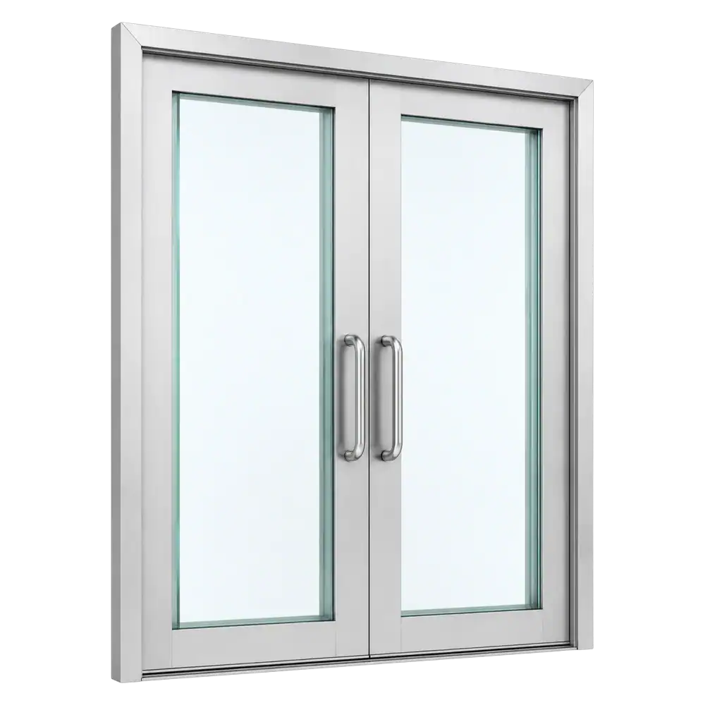 Bullet resistant doors render